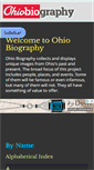 Mobile Screenshot of ohiobio.org