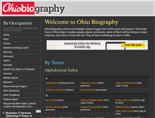 Tablet Screenshot of ohiobio.org